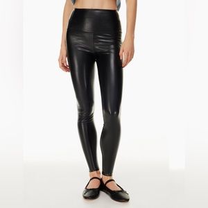 Aritzia leather leggings. Worn once.